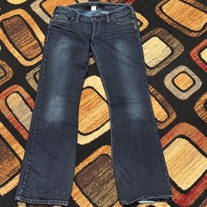 Silver Jeans Women's Straight Leg Jeans - Dark Blue